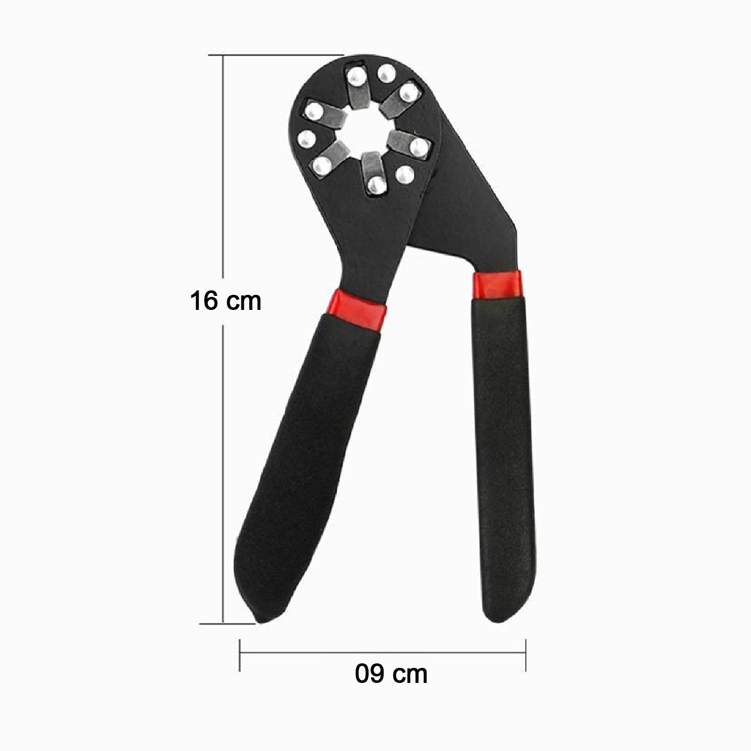 9062 Multi-Function Hexagon Universal Wrench Adjustable Bionic Plier Spanner Repair Hand Tool (Small) Single Sided Bionic Wrench Household Repairing Wrench Hand Tool DeoDap 9062 Multi-Function Hexagon Universal Wrench Adjustable Bionic Plier Spanner Repair Hand Tool (Small) Single Sided Bionic Wrench Household Repairing Wrench Hand Tool DeoDap